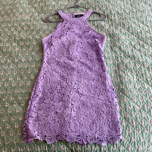 Lulus love poem lavender dress